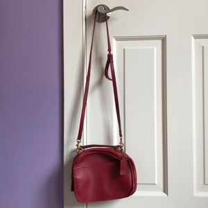 Red Coach hangbag